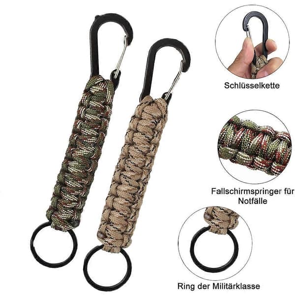 Rygsæk nøglering til camping og vandreture