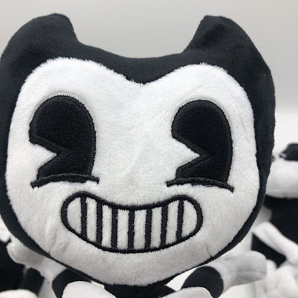 Söpö Bendy and the Ink Machine Boris -toimintahahmo, plussilelu, täytetty nukke, lasten lahja