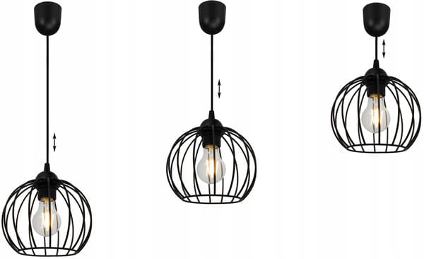 LOFT PENDEL MED TRÅD EDISON RETRO LED