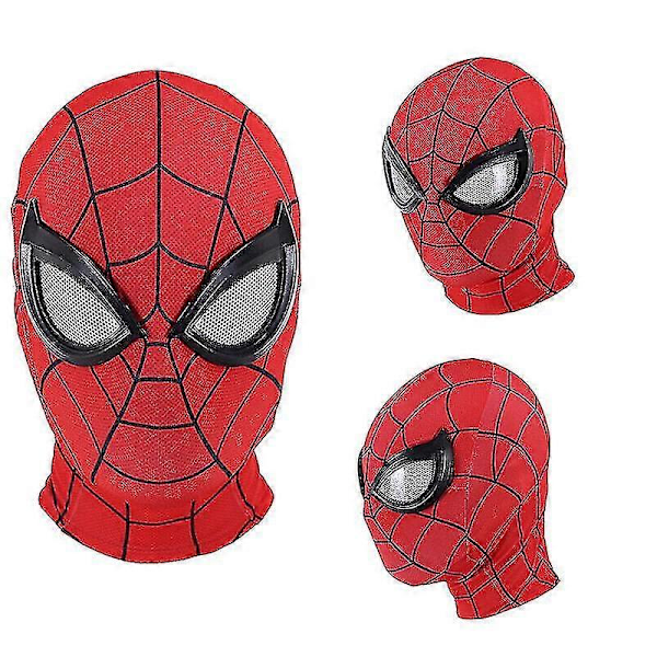 PS5 Spider-Man Maske Cosplay Kostume Spiderman Masker Halloween Party Rekvisitter Voksen_ai