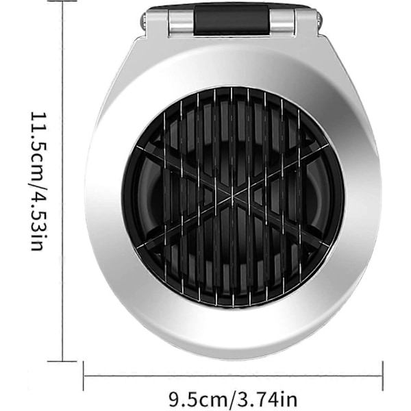 Eggedeler i 304 rustfritt stål (bare skjærelinje), oppvaskmaskinsikker, 2-i-1 eggeskjærer, eggedeler for egg, kiwi, jordbær, myk frukt
