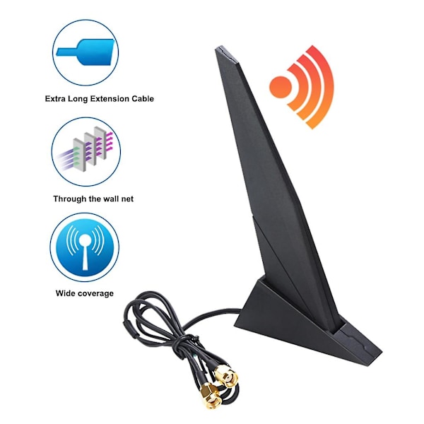 Wifi6e Netværkskort Wifi Trådløs Antenne 2T2R Til ROG Z390 Z490 X570 B460