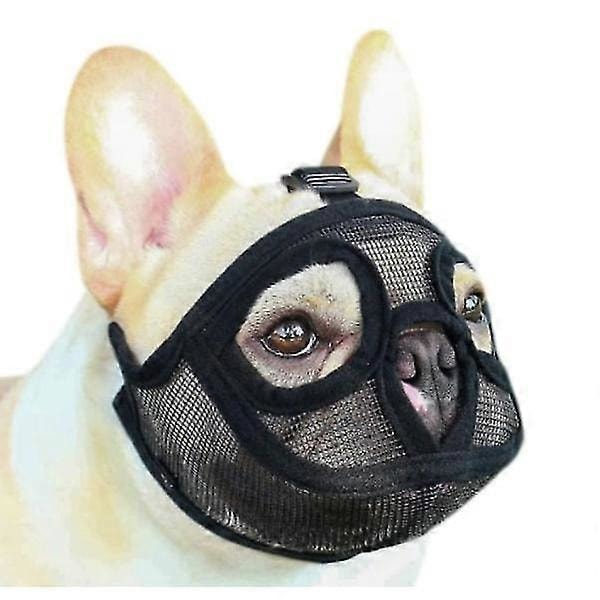 Säädettävä Bulldog-kuonokoppa estää puremisen, pureskelun ja haukkumisen M