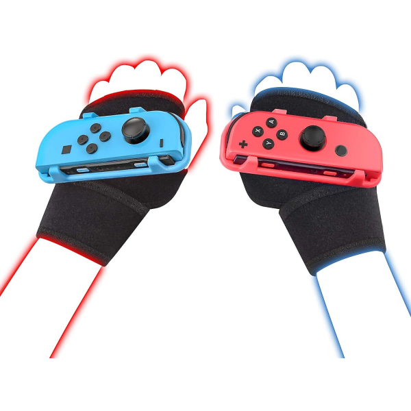 Switch Just Dance 2024 JoyCon Grip Wrist Strap Boxing Design (Free Hands, Dance Freely with Rhythm) for Nintendo Switch Just Dance 2023 2022 2021 2020