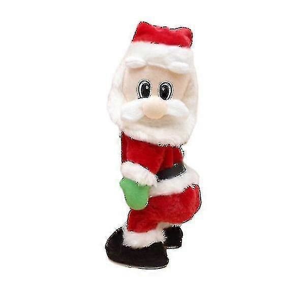 1st Twerking Santa Claus - Moving Dancing Animation Christmas Decoration Battery Powered (red)