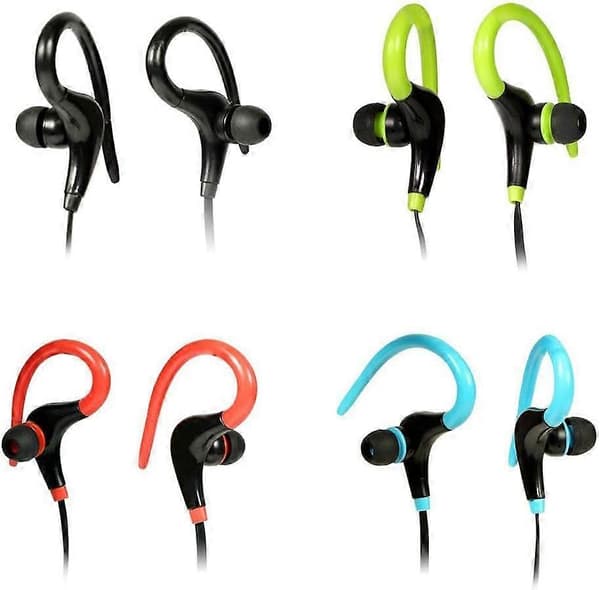 Bluetooth-øretelefoner med 3 timers spilletid Bluetooth 4.2 HD Stereo Bas Isolation Sort One Size