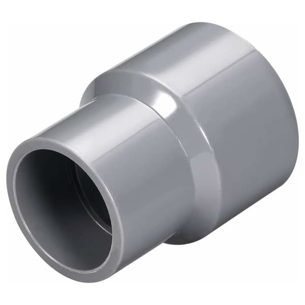 40 mm x 32 mm PVC-rörreduceringskoppling Nav DWV Grå 2 st