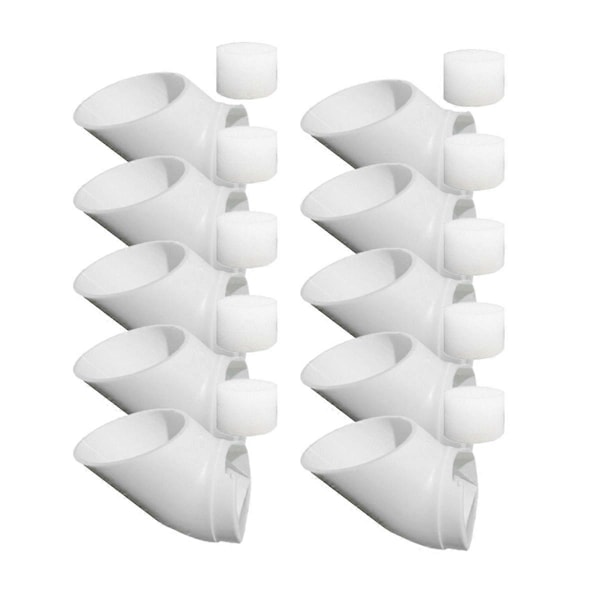 10 Set Hydroponiskt Jordfritt Odlingssystem DIY Hydroponisk Plantskola Trädgårdskit 12