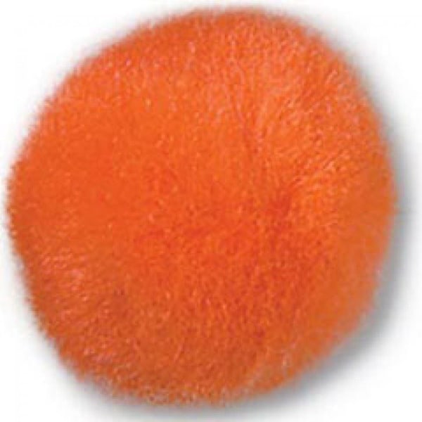 Pomponer Orange - pr. pakke med 25