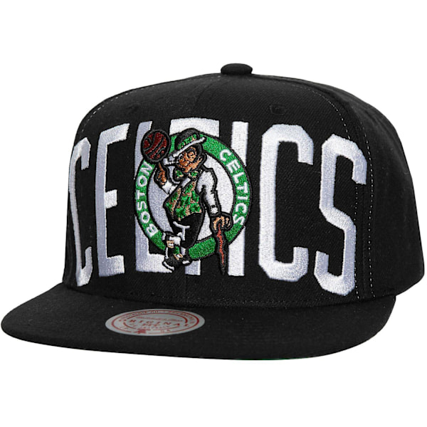 Mitchell & Ness Snapback Keps FULL FRONTAL Boston Celtics
