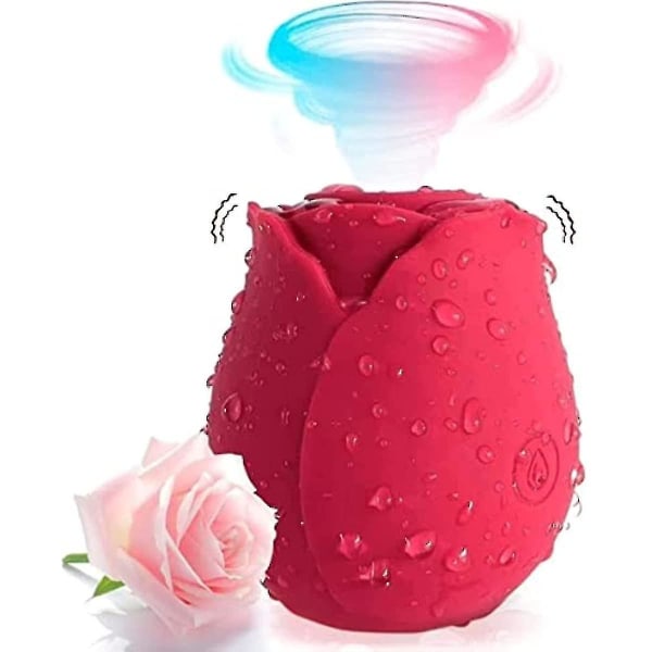 2024 Rose For Women Mini Massager Stress Relief 10 Modes