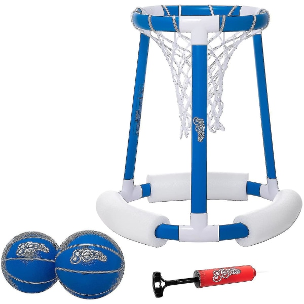 Kompatibel Inkluderer Basketball Hoop, 2 Bolde & Pump, Oppustelig Hoop Aqua Basketball Ga (xq)