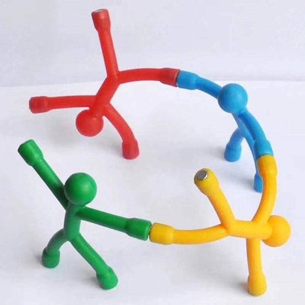 Køleskabsmagnet Hands-on aktiviteter Kreativ underholdning Syntetisk harpiks Mænd Sødt farverigt magnetisk legetøj til hjemmet