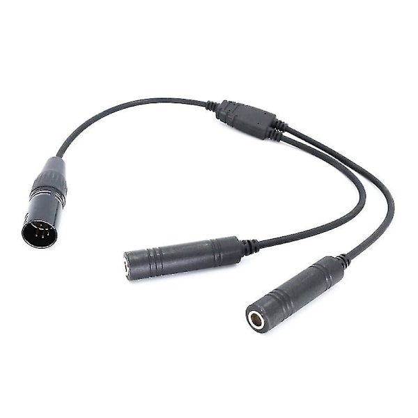 Gas Headset To Airbus Connector Aviation Headset Adapter Cable Cable Enhances Your Communication Experience Durable