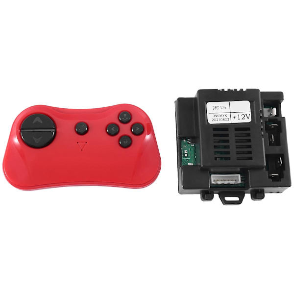 DR01 V2.6 390MYK 12V 2.4G Bluetooth Fjernkontroll og Mottaker for Barn Elektrisk Kjøretøy Reservedeler