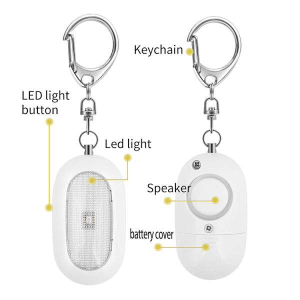 LED-personlarm anti-varg-enhet