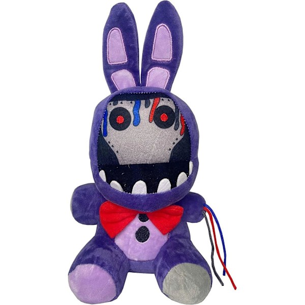 DJKDJL 11\" Kuihtunut violetti Bonnie Freddy pehmolelut, Five Night at Freddy's FNAF pehmolelut täytetyt nuket, FNAF Security Breach pehmolelu T