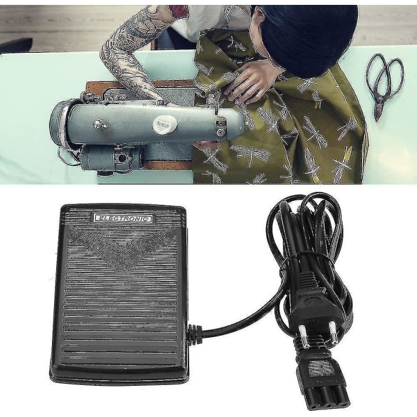 Universal Fotpedal för Symaskin, Startpedal, Fotkontroll för Singer Elektronisk, Hög Kvalitet