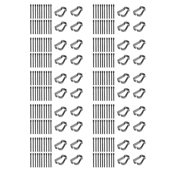 (200 stk.) Markør Pen Spidser/Nibber til Remarkable 2 Stylus Pen Udskiftning Bløde Nibber/Spidser Sort