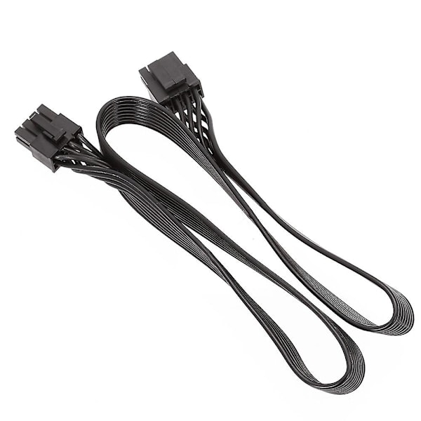 CPU 8-stifts hane till CPU 8-stifts (4+4-stifts) hane EPS-12V moderkorts strömförsörjningskabel för modulär strömförsörjning 60 cm