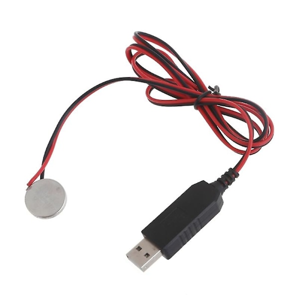 Usb till 3v Cr2032 Dummy Batteri Laddningskabel Sladd För Cr2032 3v Knappcellsbatteridriven Klocka Fjärrkontroll Leksak