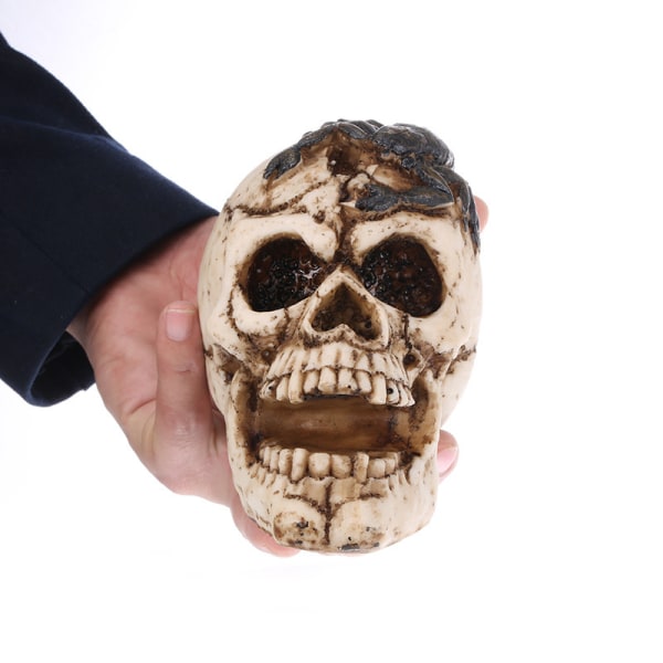 2 delar resin Scorpion Skull Staty, - 15*9,5*12,5 cm
