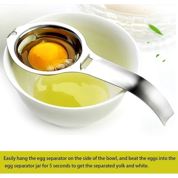 keittiön leivontatyökalu munanvalkuaiserotin munien suodattamiseen, munanerotin, munasiivilä