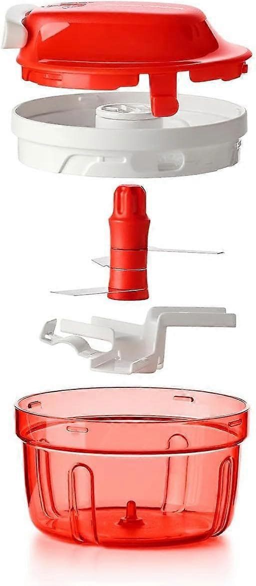 Tupperware Chop 'N Prep Chef i Salt Water Pink/Rød