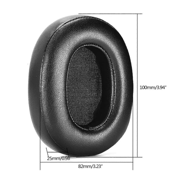 Erstatning myke skum øreputer for Beach Elite 800 hodetelefon Premium ørepute headset elastiske øreputer