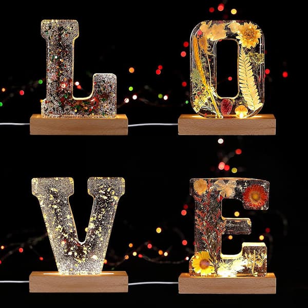 Led Træ Display Base 8 Farver Rektangel Display Piedestal Lys Display Base