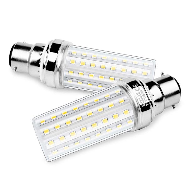 20w LED-maissinvalot, 150w vastaava hehkulamppu, 2300lm, 3000k lämmin valkoinen, B22 bajonettilamput, 3 kpl