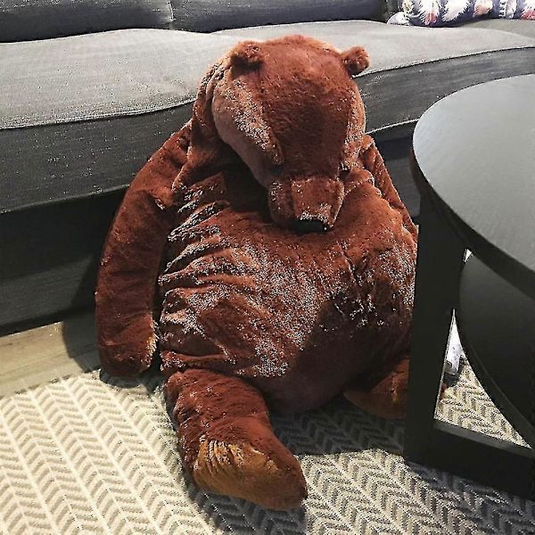 40cm Simulerad Djungelskog Brunbjörn Jätte Plysch Nallebjörn Leksak Stoppade Djur Mjuk Kudde Flickor Barn Födelsedagspresent