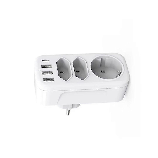 Trippel Stikdåse Adapter 7 I 1