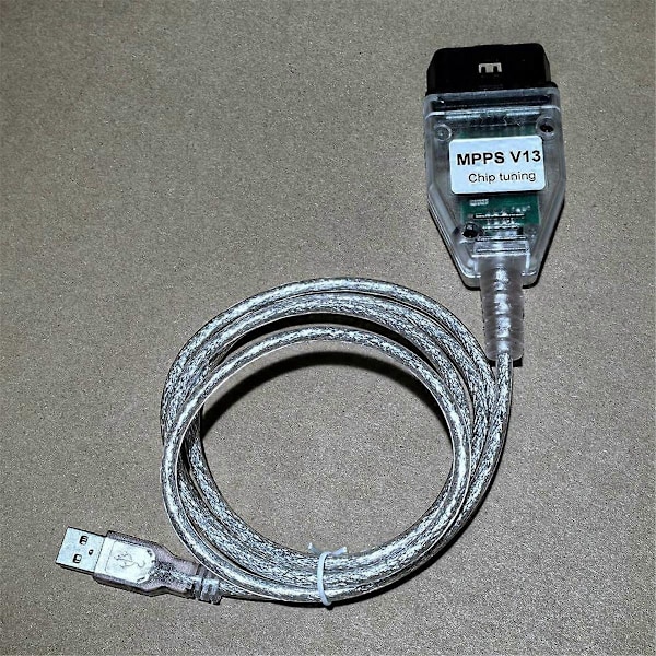 MPPS V13 ECU Programmer SMPS MPPS V13 K CAN Flasher Chip Tuning MPPS Kabel V13 Diagnostikkabel