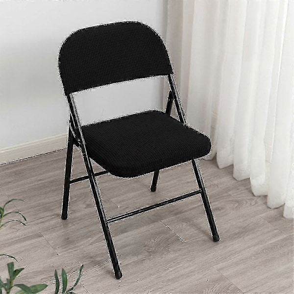 4 stk sammenleggbare stoler med delt setetrekk for fest, bryllup, hjem -ys Xi