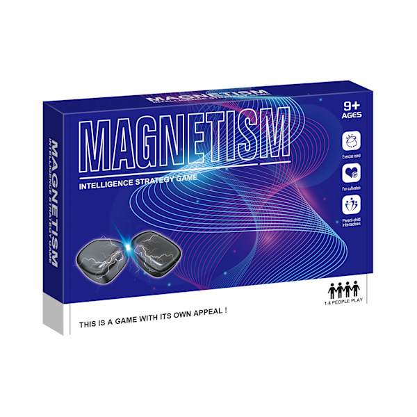 2023 Puslespill Magnetisk Effekt Sjakk Morsomt Interaktivt Brettspill Tau Stil 1