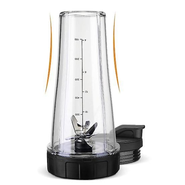 Reservdelar till blender för Ninja SS101 24 Oz blandningskopp med läcksäkra lock Tunn botten design BPA-fri blandningskopp för SS100 SS101 SS300