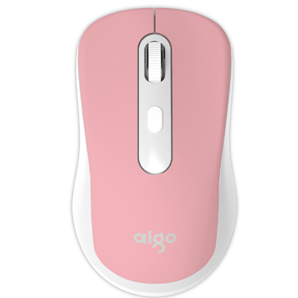 1 st trådlös mus, 2,4G ergonomisk mus, trådlös mus för bärbar dator Windows (vit)