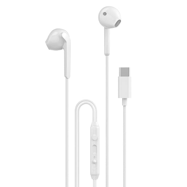 Dudao X3C In-Ear Headset med USB-C - Hvit