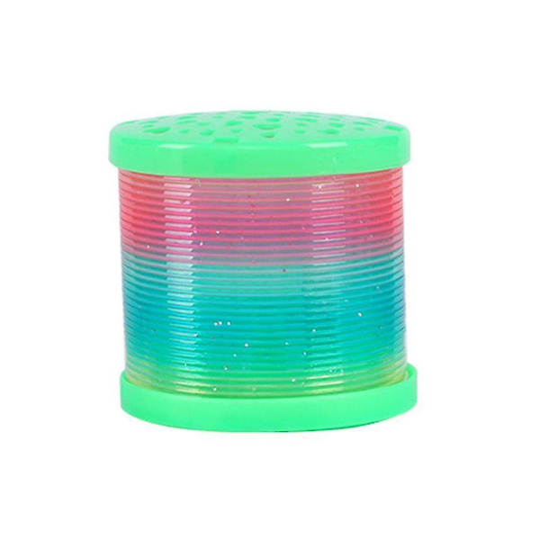Glow In Dark Walking Rainbow Spring Toy Kid Magic Luminous Slinky Rainbow - XC