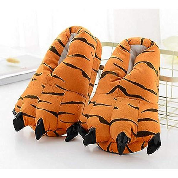 Unisex Klo-tofflor Djur Tass Tofflor Kyckling Fågel Fot Tofflor Ko Tiger Giraff TofflorL