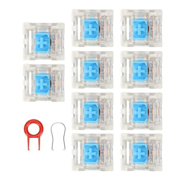 DIY tastaturbryter 10 stk datamaskin datamaskin tastaturbryter vanntett støvtett