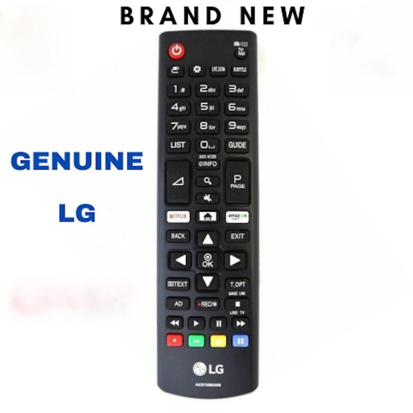 Helt ny äkta tv-fjärrkontroll för LG 55uk6750pld