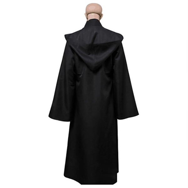Herre Tunika Hætte Kappe Halloween Cosplay Kostume Kappe Kappe Kappe Halloween Kostume（Rød M）