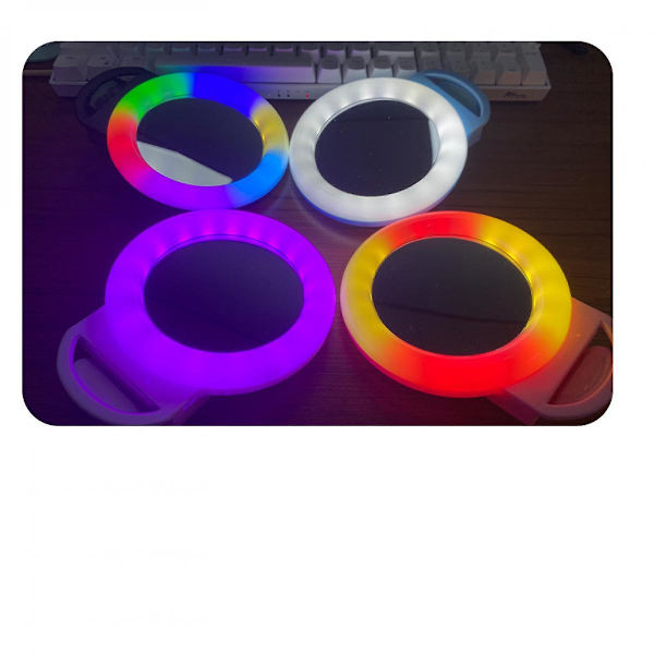 Rgb-matkapuhelimen täyttövalo matkapuhelimen selfie-käyttöön