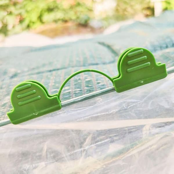 Pakke med 80 plastdrivhus-kabelbindere - Drivhustilbehør - 0,6 cm