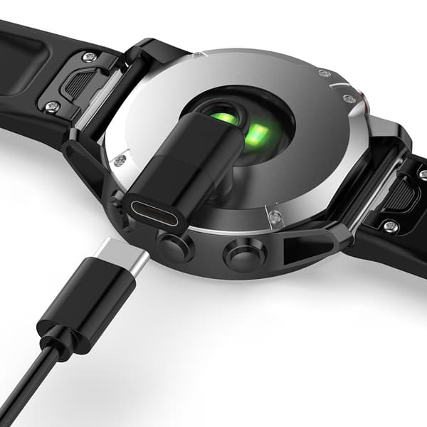 Opladningsadapter med USB-C til Garmin ure