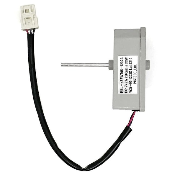 DC12V Jääkaapin tuuletinmoottori -48ZWT05-1202A, Jääkaappi, Jääkaappi, 2W 2200R/Min CCW