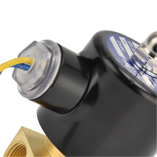 Normalt stängd magnetventil 2W-040-10 3-vägs magnetventil