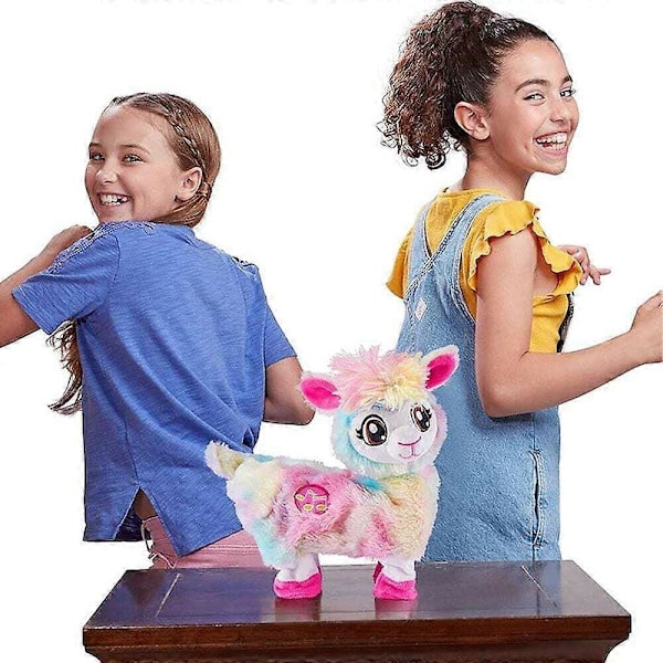 Pets Alive Booty Shakin Llama -tanssilava lelu, sateenkaaren väri